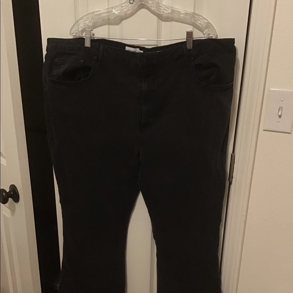 True Craft Denim - True Craft plus size black flare high rise jeans NWOT Size 22WR. Super cute